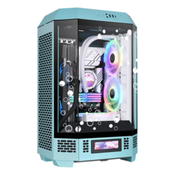 Blissful Turquoise Gaming PC (Intel, Micro Tower)