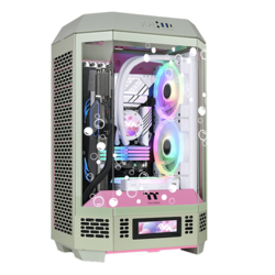 Blissful Matcha Plum Gaming PC (AMD, Micro Tower)