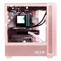 Blissful Pink Gaming PC (Intel, FLOVA F50)