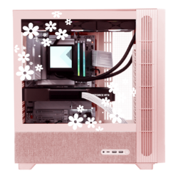 Blissful Pink Gaming PC (Intel, FLOVA F50)