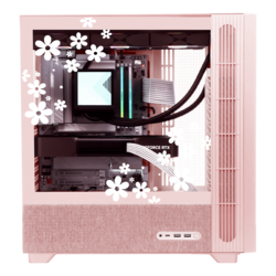 Blissful Pink Gaming PC (AMD, FLOVA F50)
