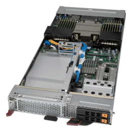 Blade Module - Supermicro Blade SBI-610P-1T2N, 3rd Gen Intel® Xeon® Scalable, NVMe/SATA, Blade Module