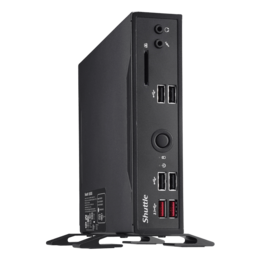 Fanless PC - Shuttle DS10U3 - TAA Compliant, Intel® Core™ i3-8145U, Fanless Slim PC