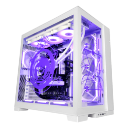Gaming Desktop - Intel® Core™ Ultra processors (Series 2), Z890 Chipset, Astral End White Gaming PC
