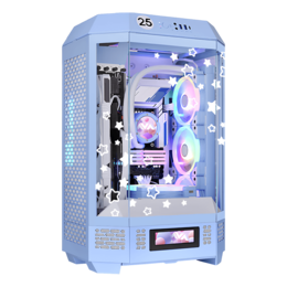 Gaming Desktop - Intel® Core™ Ultra processors (Series 2), Custom Blissful Blue Micro Tower Gaming PC