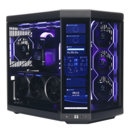 Gaming Desktop - Custom Gaming PC with LCD Screen Panel (Intel Z890)