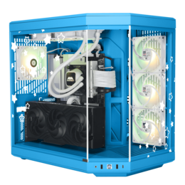 Gaming Desktop - Intel® Core™ Ultra processors (Series 2), Custom Blissful Blue Gaming PC