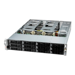 2U Rack Server - Supermicro CloudDC SuperServer SYS-521C-NR-G1 Custom 2U Rackmount Server Computer
