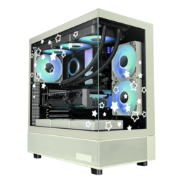 Gaming Desktop - Intel® Core™ Ultra processors (Series 2), View 270 Plus, Custom Blissful Green Gaming PC