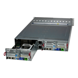 2U Rack Server - Supermicro BigTwin SuperServer SYS-221BT-DNTR-1 Custom 2U Rackmount Server Computer