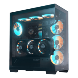 Gaming Desktop - GIGABYTE Project STEALTH (Reverse-Connector Design) AMD Custom Gaming PC