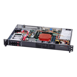 1U Rack Server - Supermicro IoT SuperServer SYS-111AD-HN2-01-G2 1U Rackmount, Gold Series version with pre-configured components server