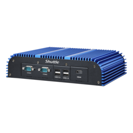 Industrial PC - Shuttle BPCAL03 - TAA Compliant, 12 Gen. Intel® Core™/Celeron® Processors, Industrial Fanless BoxPC