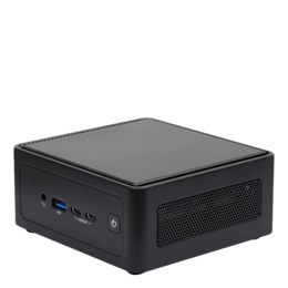 Mini PC - ASRock NUC BOX-255H - TAA Compliant, Intel® Core™ Ultra 7 255H, Intel® Arc™ 140T graphics, Fanned BOX