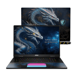 Gaming Laptop - MSI Titan 18 HX Dragon Edition Draco Epic A2WJ-1246US, 18" UHD+, Core™ Ultra 9 290HX Plus, GeForce RTX™ 5080, Gaming Laptop