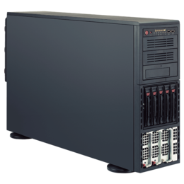 Tower Server - Supermicro SuperServer 8048B-TR3F Quad Xeon® E7-8867 v3, SAS, 4U Rackmount / Tower Server Computer