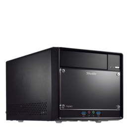 Mini Gaming Desktop - Shuttle SH610R4, Support Intel® 12th/13th/14th gen processors, H610 Chipset, Mini Cube Computer