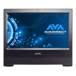 All-in-One Desktops - Shuttle X50V9, Intel® Alder/Raptor Lake-U processors, Fanless Semi-ruggedized All-in-One Computer