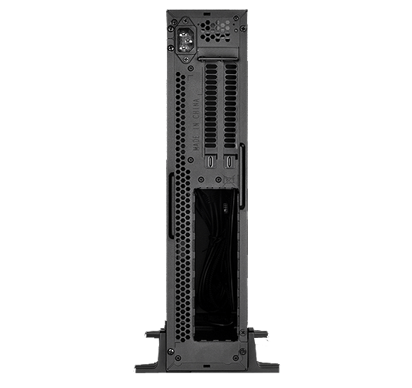 RAVEN RVZ02B, No PSU, Mini-ITX, Black, Slim Case