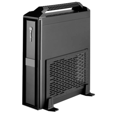 Milo ML08B-H, No PSU, Mini-ITX, Black, Slim HTPC Case
