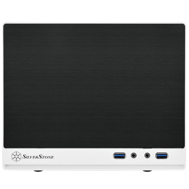 Sugo SG13WB-Q, No PSU, Mini-ITX, White/Black, Mini Cube Case