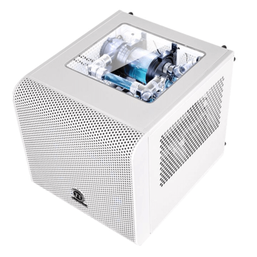 Core V1 Snow, No PSU, Mini-ITX, White, Mini Cube Case