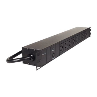 CP-PD108, 8 Outlets, 10-ft cord, Black, Power Distribution Unit