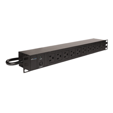 CP-PD110, 10 Outlets, 10-ft cord, Black, Power Distribution Unit