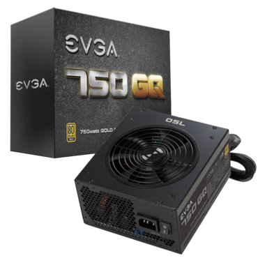 750 GQ, 80 PLUS Gold 750W, ECO Mode, Semi Modular, ATX Power Supply