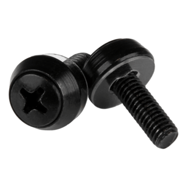 CABSCREWSM5B, M5 x 12mm - Mounting Screws - 100 Pack, Black