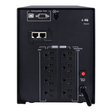 Smart App Sinewave PR1500LCDN, LCD, 1500 VA/1500 W, Sine Wave, Tower UPS