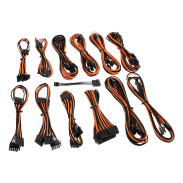 E-Series G2 / P2 Cable Kit - Black/Orange