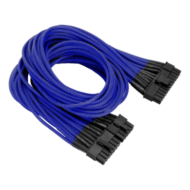 Individually Sleeved 20+4Pin ATX Cable – Blue