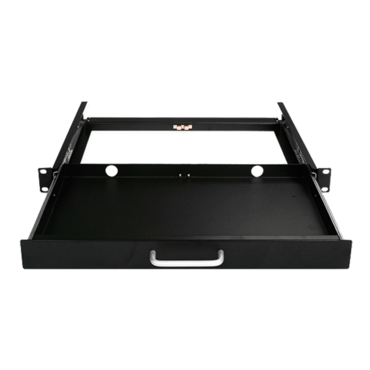 WA-KBR-1U 1U Compact Sliding Keyboard Tools Drawer