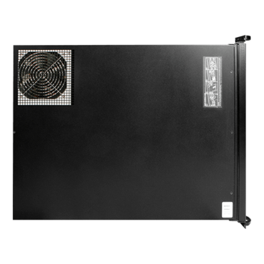 DAGE208UTL-NAS, 8x 3.5" Hotswap Bays, 500W PSU, Black, 2U Chassis