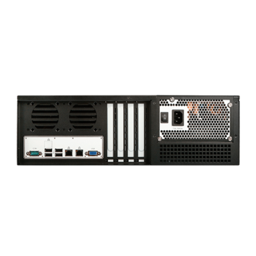 DAGE312UTL-NAS, 12x 3.5" Hotswap Bays, 500W PSU, Black, 3U Chassis
