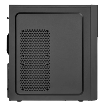 Precision PS13, No PSU, ATX, Black, Mid Tower Case