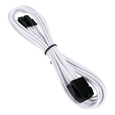 White Alchemy Multisleeved 8-Pin EPS Extension Cable, 45cm