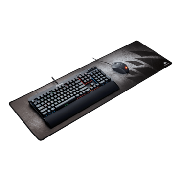 MM300 (Extended), Anti-Fray, Cloth, Grey/Black, Gaming Mouse Mat