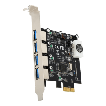 Rosewill RC-508 4Port PCI Express to USB 3.0 Card Retail
