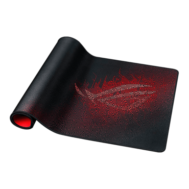ROG Sheath, Non-slip ROG red rubber base, Black/Red, Gaming Mouse Mat