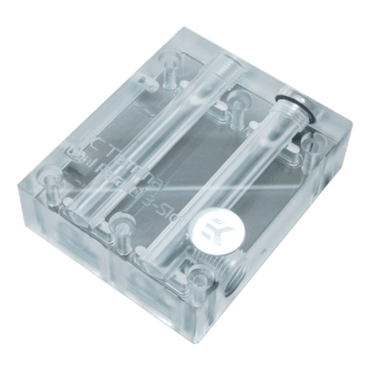 EK-FC Terminal DUAL Parallel 3-Slot - Plexi