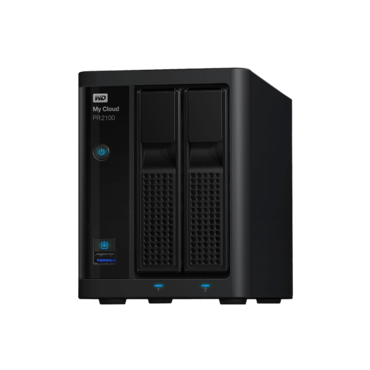 My Cloud Pro Series PR2100 2-bay NAS Server, Intel® Pentium N3710 1.6GHz, 4GB DDR3 RAM, SATA 6Gb/s, GbLAN / 2, USB 3.0 / 2