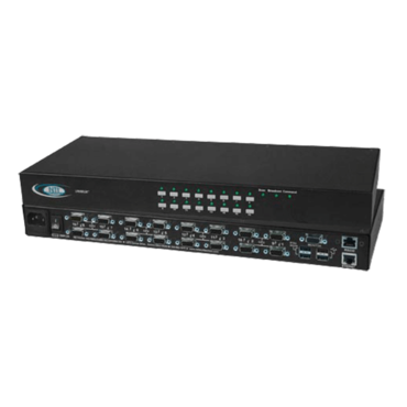 UNIMUX High Density VGA USB KVM Switch with Optional Additional Transparent USB Connectors