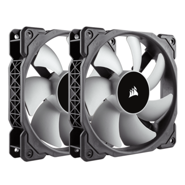 ML120 2 x 120mm, 2400 RPM, 75 CFM, 37 dBA, Cooling Fans