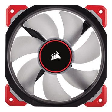 ML120 PRO 120mm, Red LEDs, 2400 RPM, 75 CFM, 37 dBA, Cooling Fan