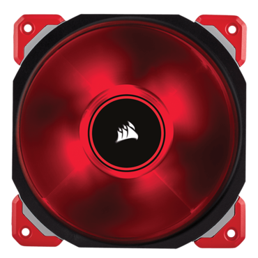 ML140 PRO 140mm, Red LEDs, 2400 RPM, 97 CFM, 37 dBA, Cooling Fan