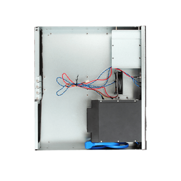 D-230HB-DT, Black HDD Handle, 3 x 3.5" Hotswap Bay, No PSU, microATX, Black, 2U Desktop Chassis