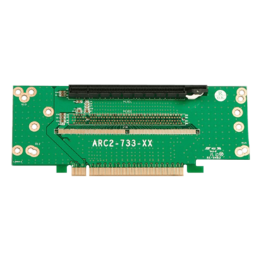 DD-666-2U, 2U PCIe x16 to PCIe x16 Riser Card