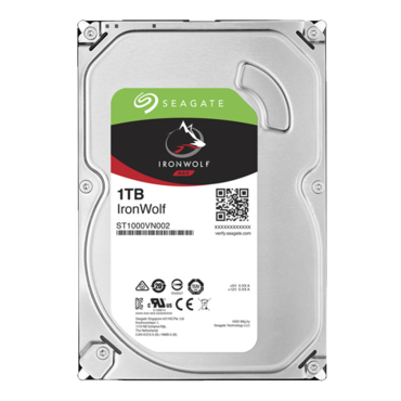 1TB IronWolf ST1000VN002, 5900 RPM, SATA 6Gb/s, 64MB cache, 3.5&quot; HDD